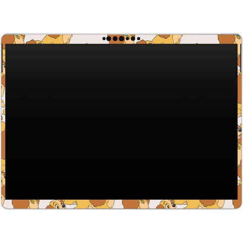Disney Lady & The Tramp Lady Pattern Surface Pro 9 Skin