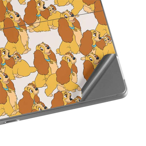 Disney Lady & The Tramp Lady Pattern Surface Pro 9 Skin
