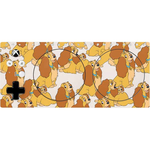 Disney Lady & The Tramp Lady Pattern Xbox Adaptive Controller Skin