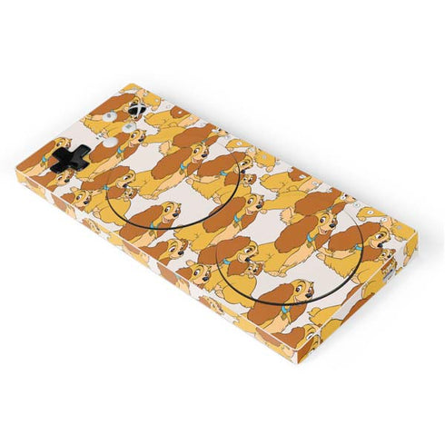 Disney Lady & The Tramp Lady Pattern Xbox Adaptive Controller Skin