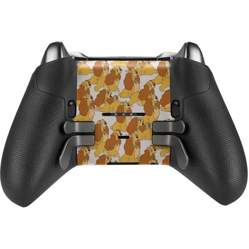 Disney Lady & The Tramp Lady Pattern Xbox Elite Wireless Controller Series 2 Skin