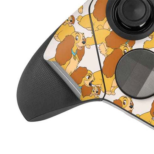 Disney Lady & The Tramp Lady Pattern Xbox Elite Wireless Controller Series 2 Skin