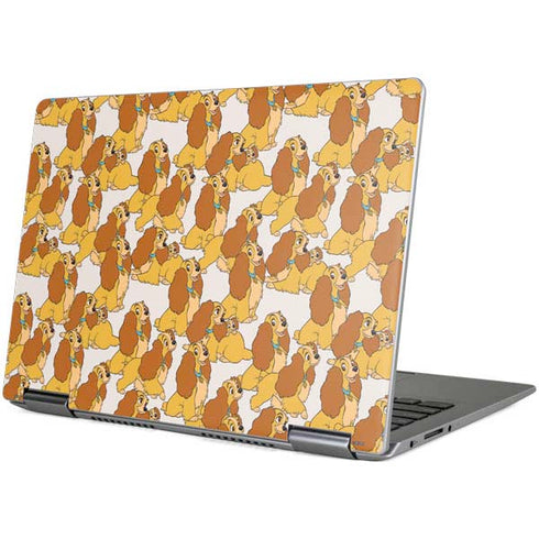 Disney Lady & The Tramp Lady Pattern Yoga 710 14in Skin