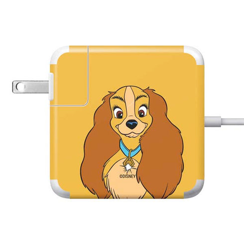 Disney Lady & The Tramp Lady Portrait 85W Power Adapter (15 and 17 inch MacBook Pro Charger) Skin