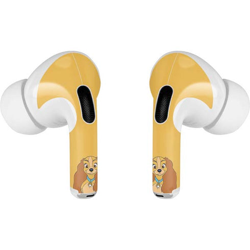 Disney Lady & The Tramp Lady Portrait AirPods Pro 2nd Gen Skin