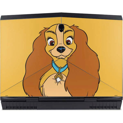 Disney Lady & The Tramp Lady Portrait Dell Alienware Skin