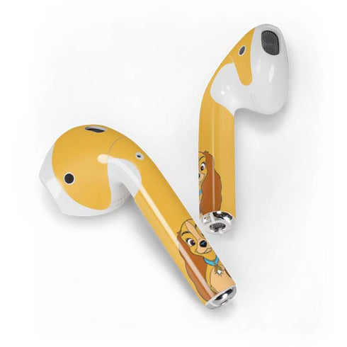 Disney Lady & The Tramp Lady Portrait Apple AirPods 2 Skin