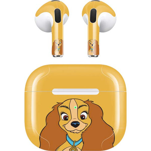 Disney Lady & The Tramp Lady Portrait Apple AirPods (3rd Gen 2021) Skin
