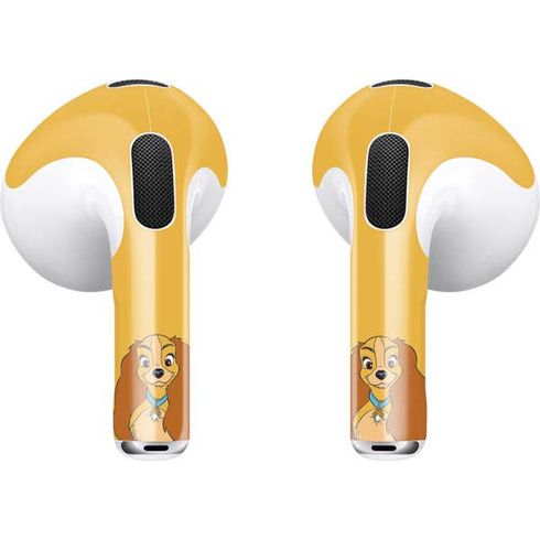 Disney Lady & The Tramp Lady Portrait Apple AirPods (3rd Gen 2021) Skin