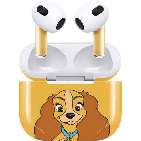 Disney Lady & The Tramp Lady Portrait Apple AirPods (3rd Gen 2021) Skin