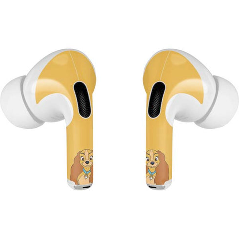 Disney Lady & The Tramp Lady Portrait Apple AirPods Pro Skin