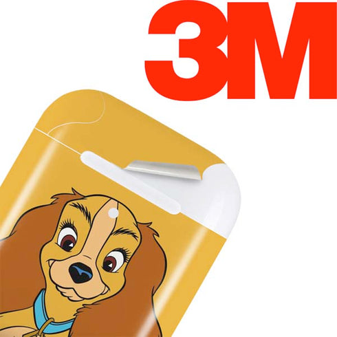 Disney Lady & The Tramp Lady Portrait Apple AirPods Skin