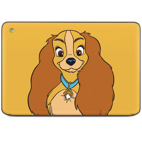 Disney Lady & The Tramp Lady Portrait HP Chromebook Skin