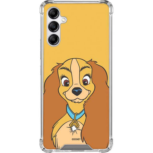 Disney Lady & The Tramp Lady Portrait Galaxy A14 5G Clear Case