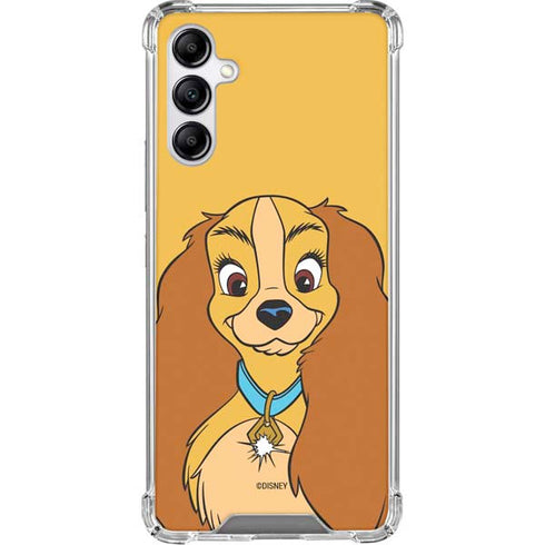 Disney Lady & The Tramp Lady Portrait Galaxy A15 5G Clear Case