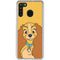 Disney Lady & The Tramp Lady Portrait Galaxy A21 Clear Case