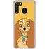 Disney Lady & The Tramp Lady Portrait Galaxy A21 Clear Case