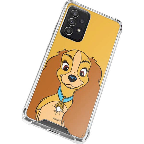 Disney Lady & The Tramp Lady Portrait Galaxy A52 5G Clear Case