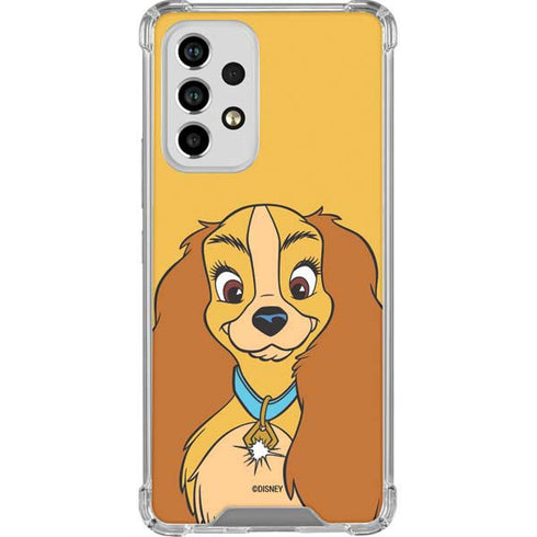 Disney Lady & The Tramp Lady Portrait Galaxy A53 5G Clear Case