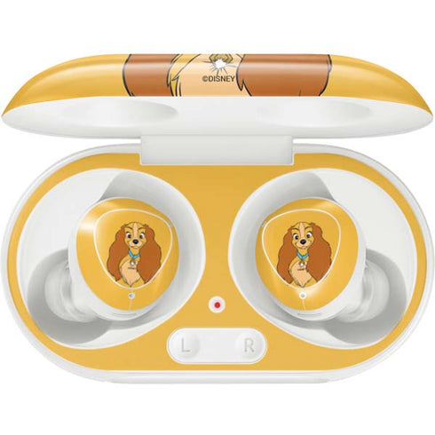 Disney Lady & The Tramp Lady Portrait Galaxy Buds Plus Skin