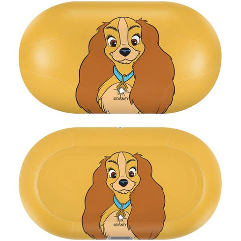 Disney Lady & The Tramp Lady Portrait Galaxy Buds Plus Skin