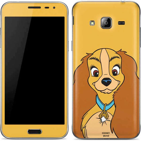Disney Lady & The Tramp Lady Portrait Galaxy J3 Skin