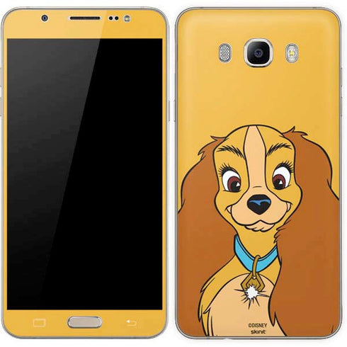 Disney Lady & The Tramp Lady Portrait Galaxy J7 Skin