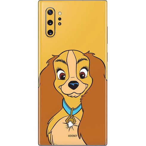 Disney Lady & The Tramp Lady Portrait Galaxy Note 10 Plus Skin