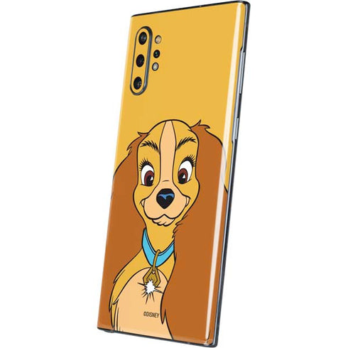 Disney Lady & The Tramp Lady Portrait Galaxy Note 10 Plus Skin