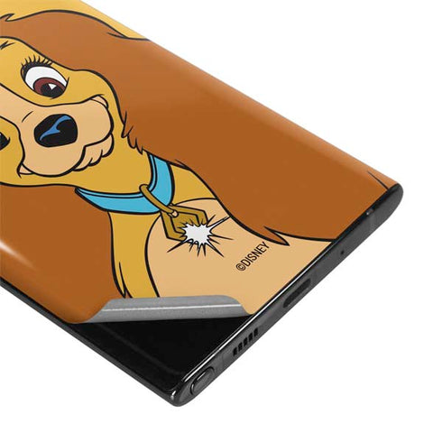Disney Lady & The Tramp Lady Portrait Galaxy Note 10 Plus Skin