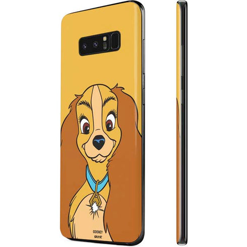 Disney Lady & The Tramp Lady Portrait Galaxy Note 8 Skin