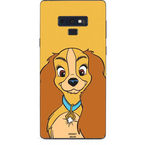 Disney Lady & The Tramp Lady Portrait Galaxy Note 9 Skin