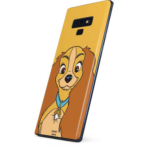 Disney Lady & The Tramp Lady Portrait Galaxy Note 9 Skin