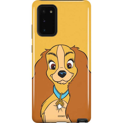 Disney Lady & The Tramp Lady Portrait Galaxy Note20 5G Pro Case