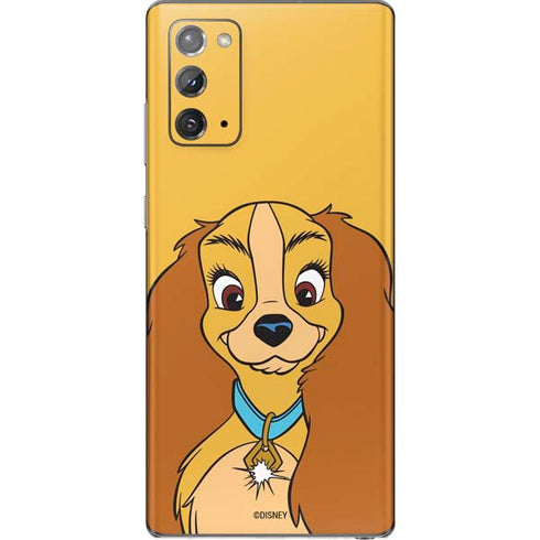 Disney Lady & The Tramp Lady Portrait Galaxy Note20 5G Skin