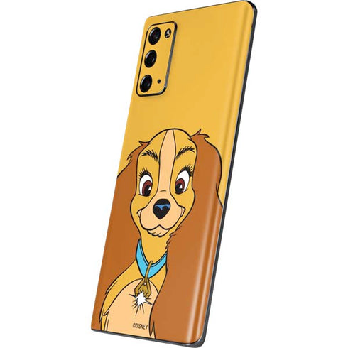 Disney Lady & The Tramp Lady Portrait Galaxy Note20 5G Skin