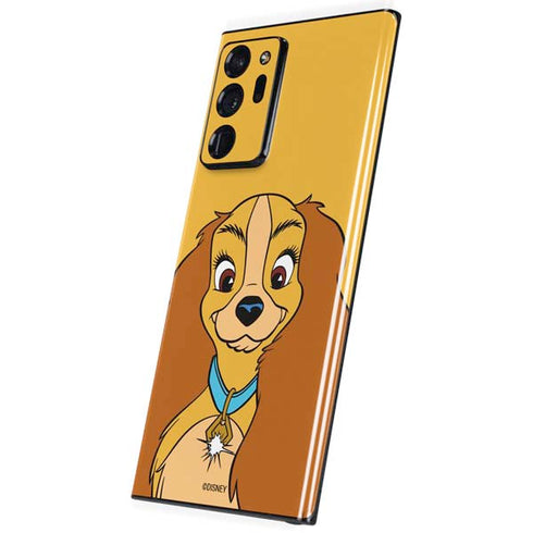 Disney Lady & The Tramp Lady Portrait Galaxy Note20 Ultra 5G Skin