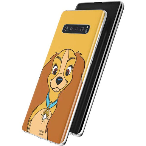 Disney Lady & The Tramp Lady Portrait Galaxy S10 Plus Skin