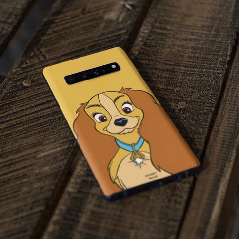 Disney Lady & The Tramp Lady Portrait Galaxy S10 Plus Skin