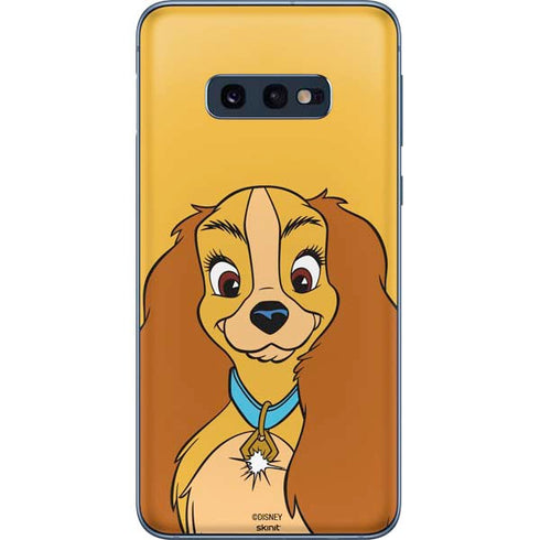 Disney Lady & The Tramp Lady Portrait Galaxy S10e Skin