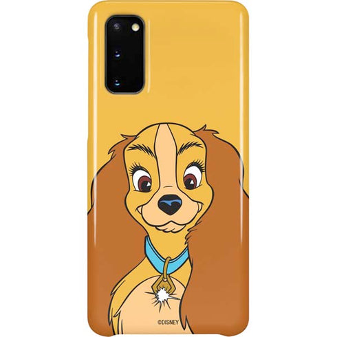 Disney Lady & The Tramp Lady Portrait Galaxy S20 Lite Case