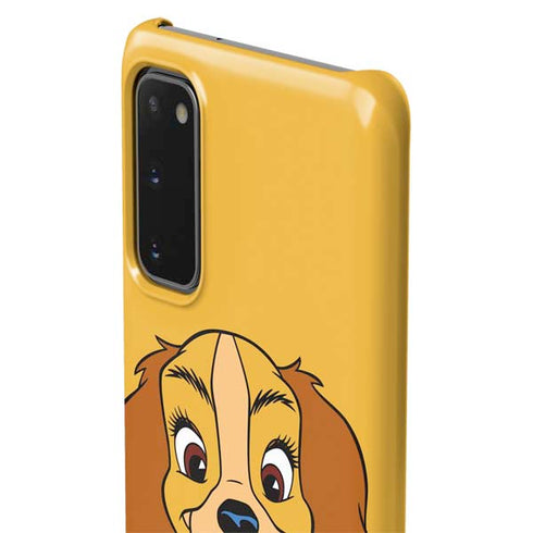 Disney Lady & The Tramp Lady Portrait Galaxy S20 Lite Case