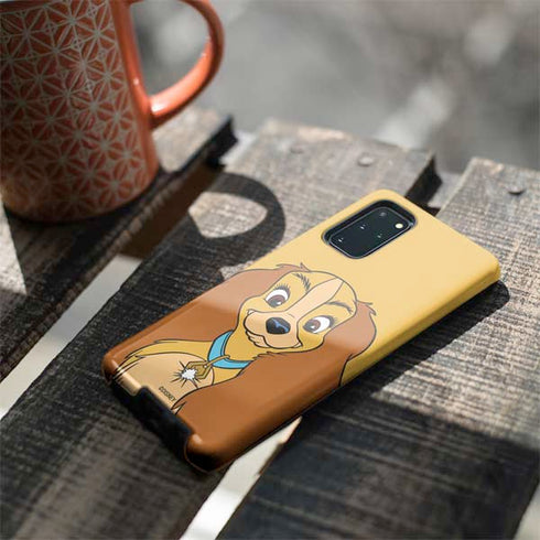 Disney Lady & The Tramp Lady Portrait Galaxy S20 Plus Pro Case