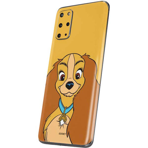 Disney Lady & The Tramp Lady Portrait Galaxy S20 Plus Skin