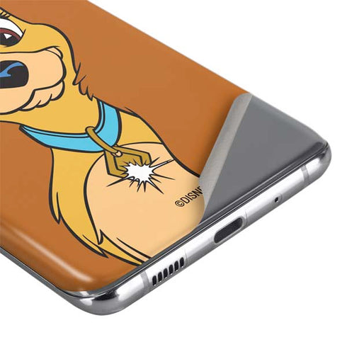 Disney Lady & The Tramp Lady Portrait Galaxy S20 Plus Skin