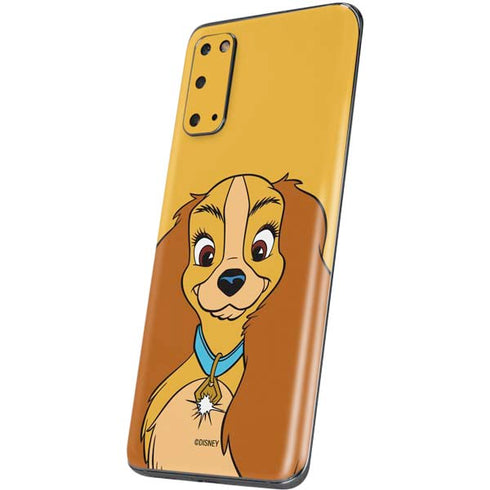 Disney Lady & The Tramp Lady Portrait Galaxy S20 Skin
