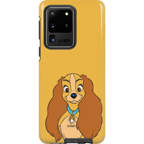 Disney Lady & The Tramp Lady Portrait Galaxy S20 Ultra 5G Pro Case
