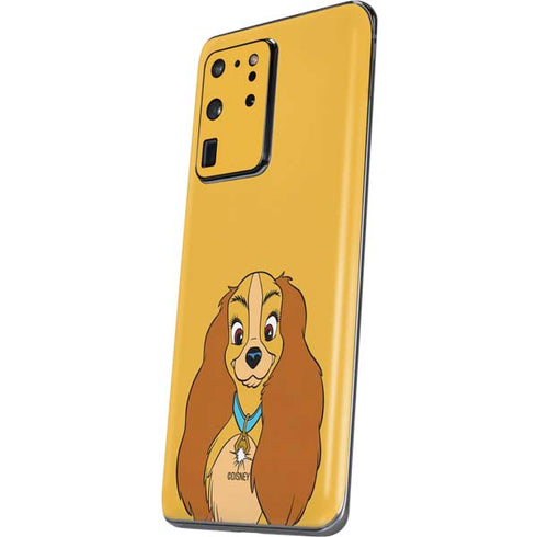 Disney Lady & The Tramp Lady Portrait Galaxy S20 Ultra 5G Skin