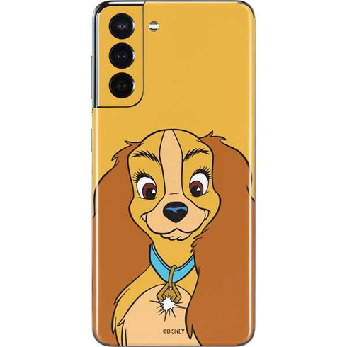 Disney Lady & The Tramp Lady Portrait Galaxy S21 5G Skin