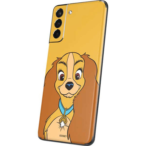 Disney Lady & The Tramp Lady Portrait Galaxy S21 5G Skin